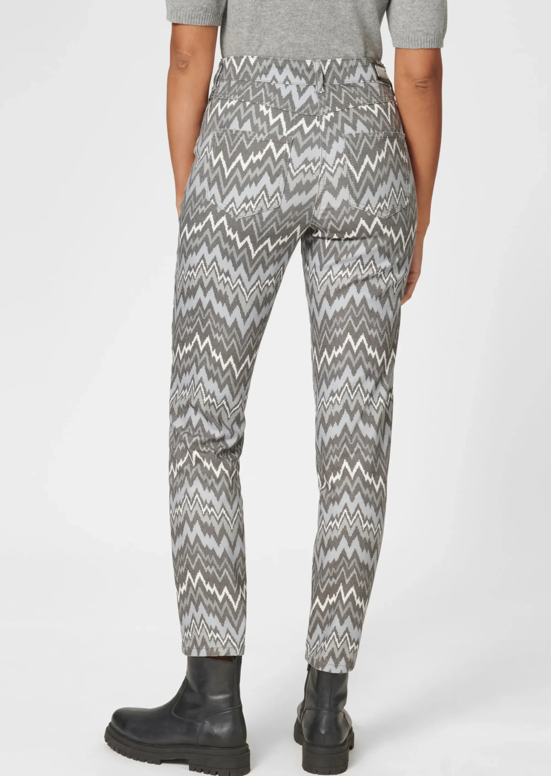Bedruckte 5-Pocket-Jeans