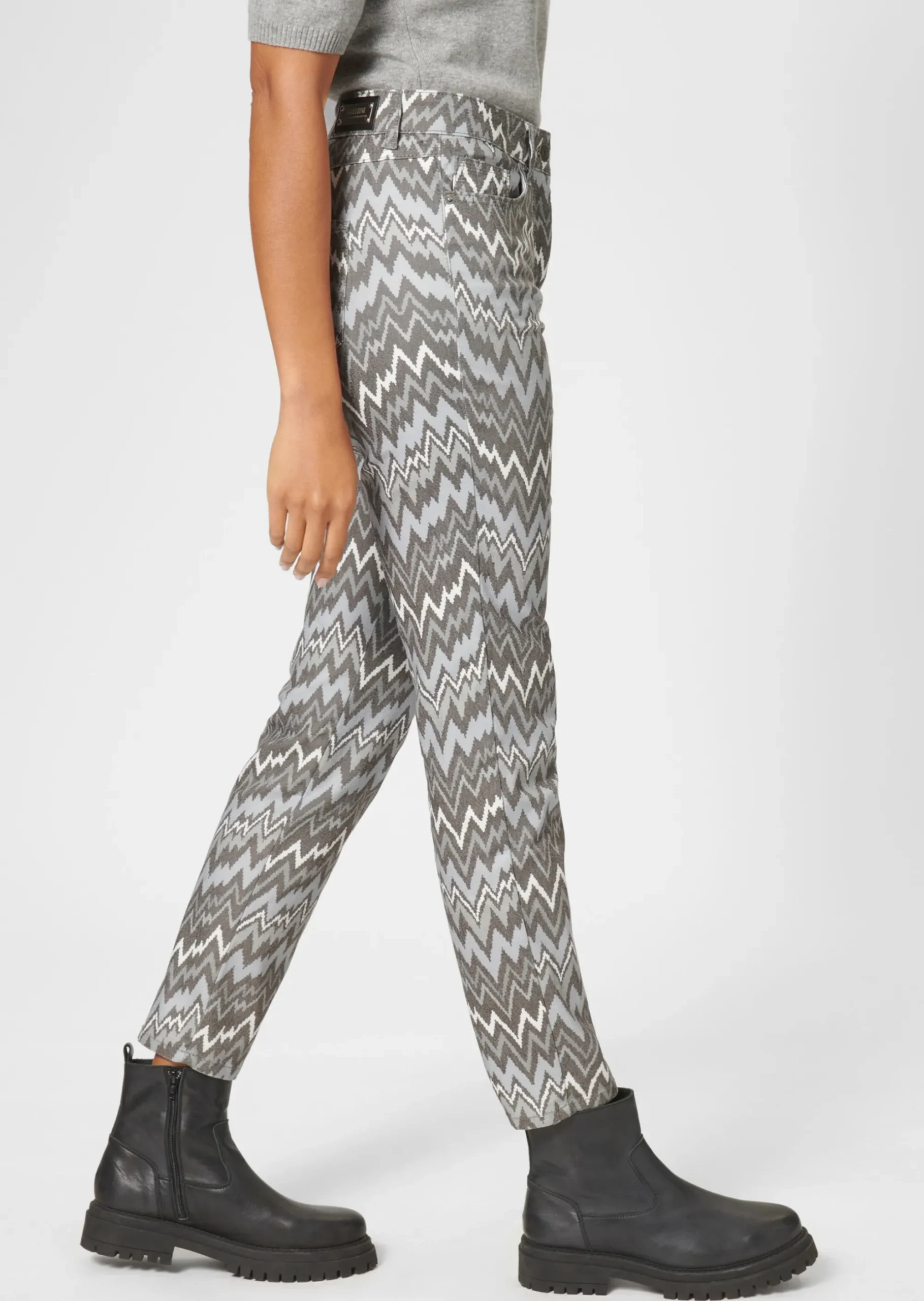 Bedruckte 5-Pocket-Jeans