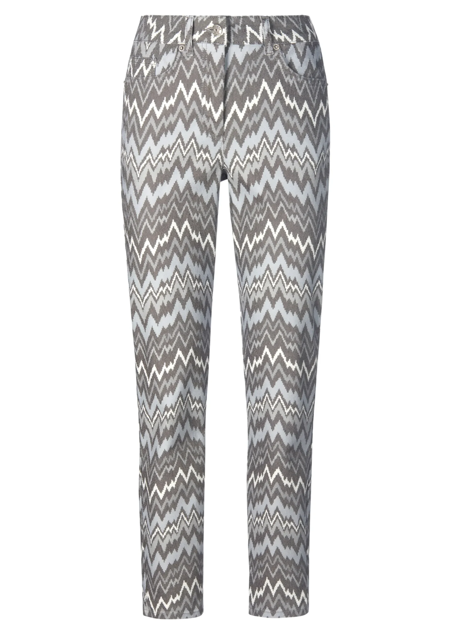 Bedruckte 5-Pocket-Jeans