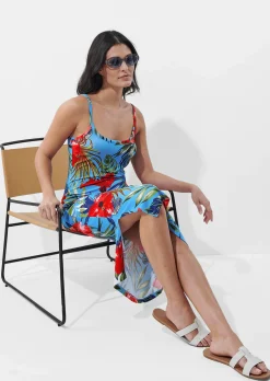 Bedrucktes Strandkleid