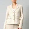Blazer in Boucléqualität