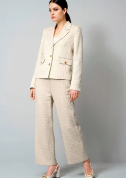 Blazer in Boucléqualität