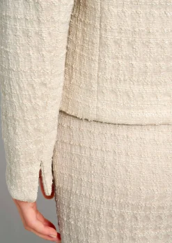 Blazer in Boucléqualität