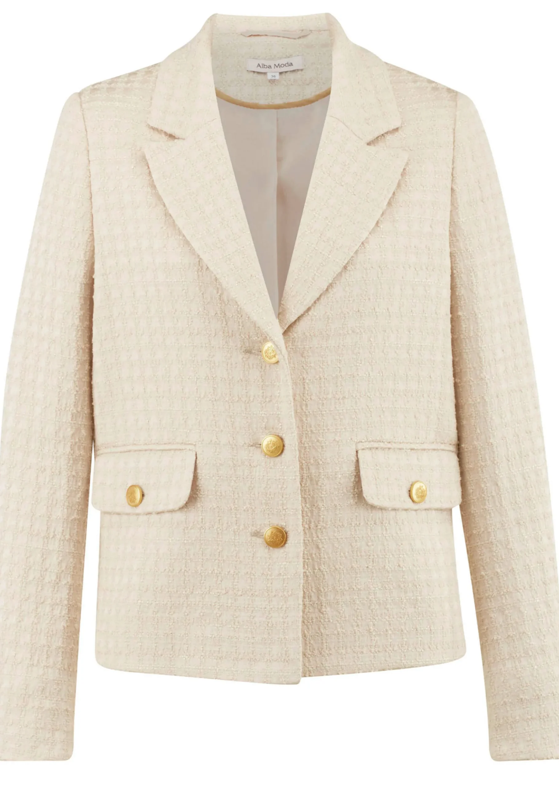 Blazer in Boucléqualität