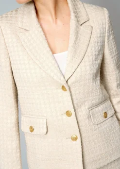 Blazer in Boucléqualität