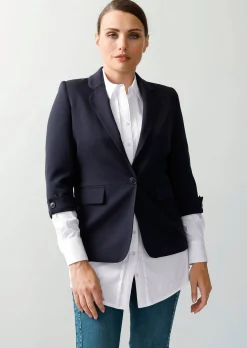 Blazer mit 3/4 Arm