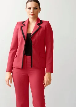 Blazer mit detaillierten Doppelungen