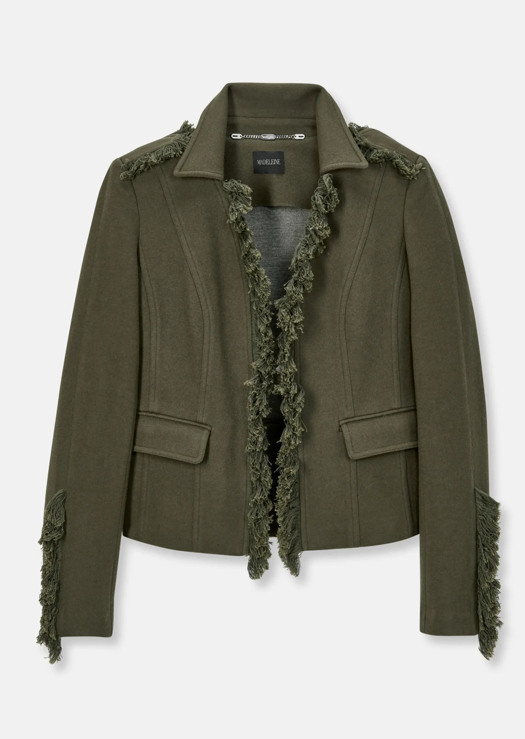 Blazer mit Fransen
