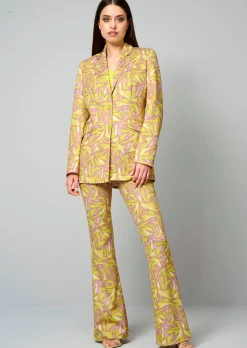 Blazer mit grafischem Print