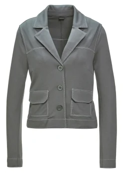 Blazer mit Kontrastnaht