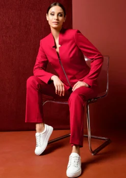 Blazer mit Reißverschluss