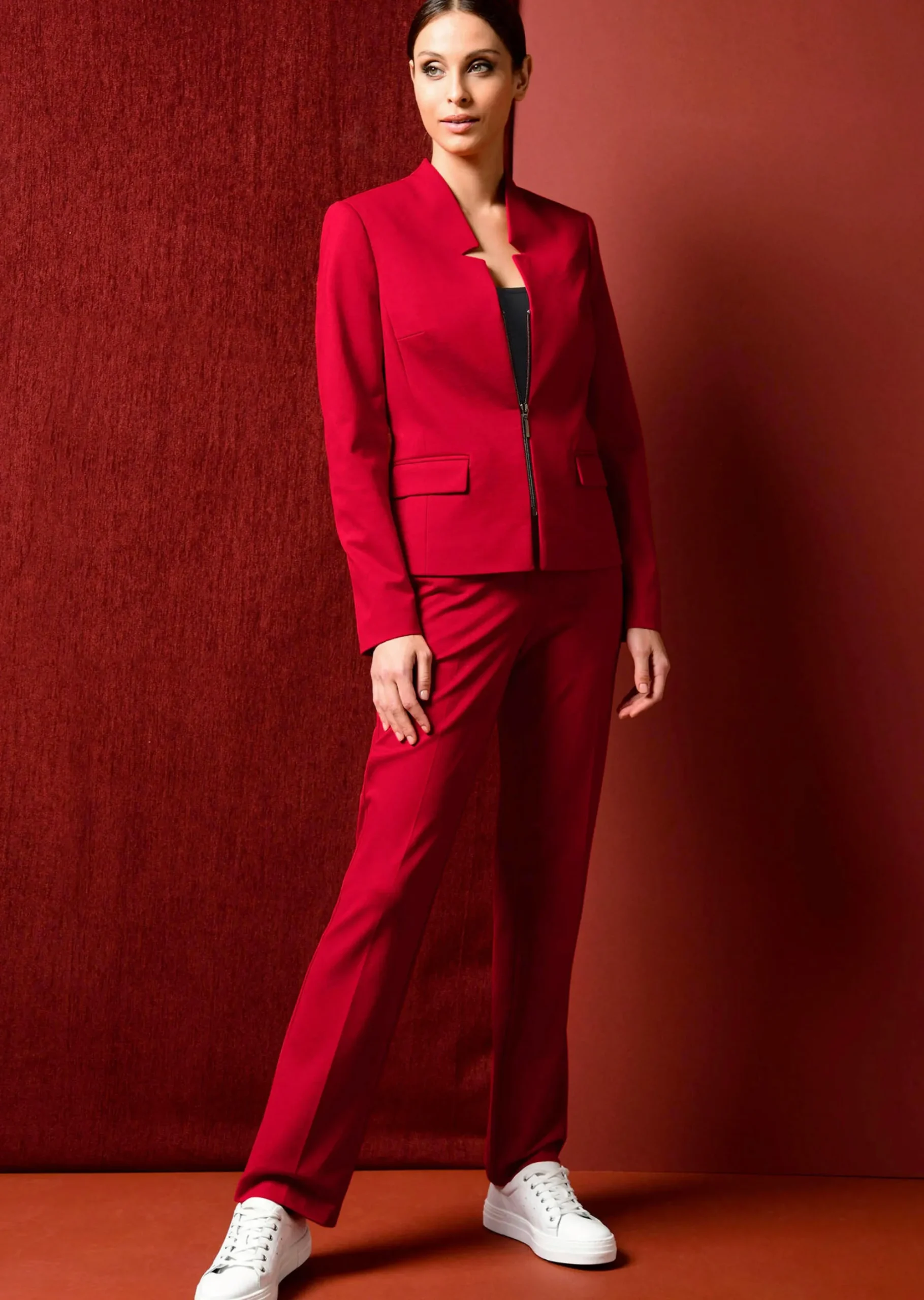 Blazer mit Reißverschluss