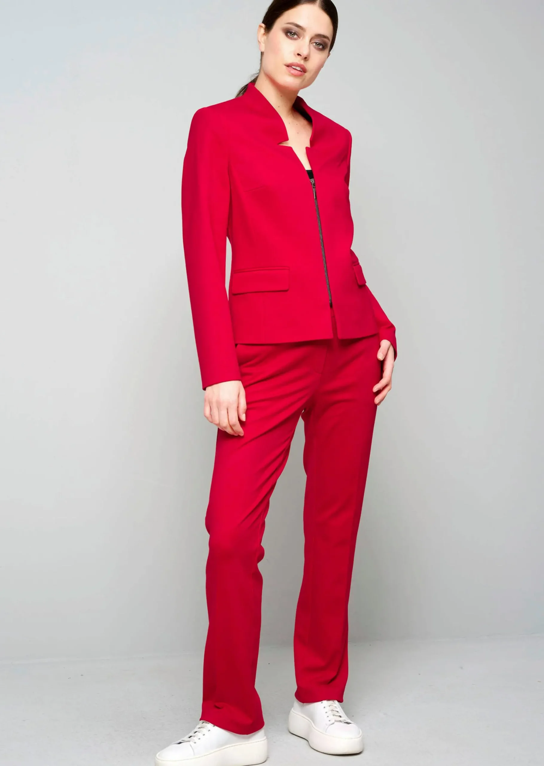 Blazer mit Reißverschluss