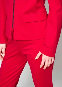 Blazer mit Reißverschluss
