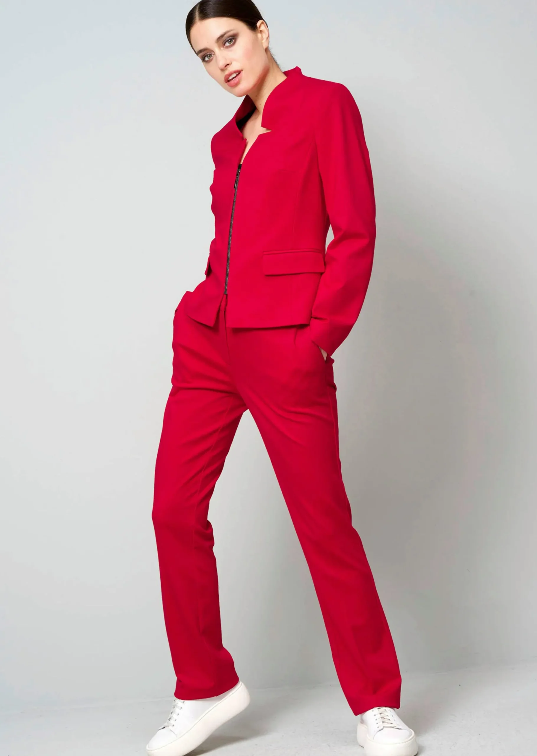 Blazer mit Reißverschluss