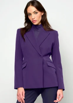 Blazer mit Reverskragen
