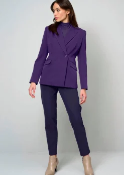 Blazer mit Reverskragen