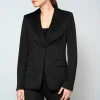 Blazer mit Schalkragen