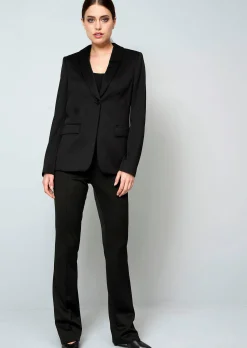 Blazer mit Schalkragen