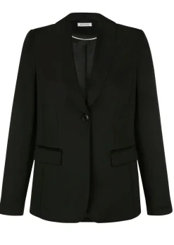 Blazer mit Schalkragen