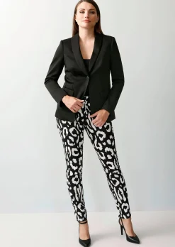 Blazer mit Schalkragen