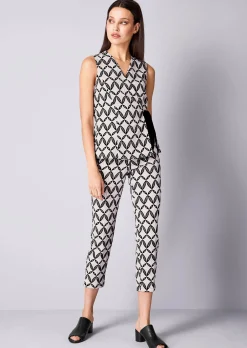 Bluse in Wickeloptik