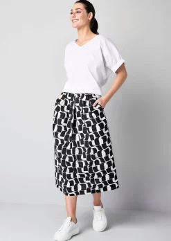 Bluse mit breitem Bündchen am Ärmel