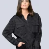 Bluse mit Brusttaschen