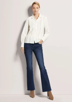 Bluse mit Cut Outs