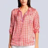 Bluse mit effektvollen Pailletten