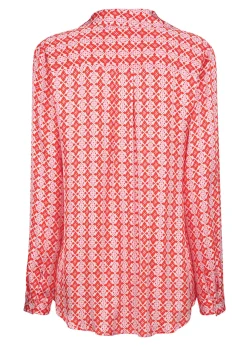 Bluse mit effektvollen Pailletten