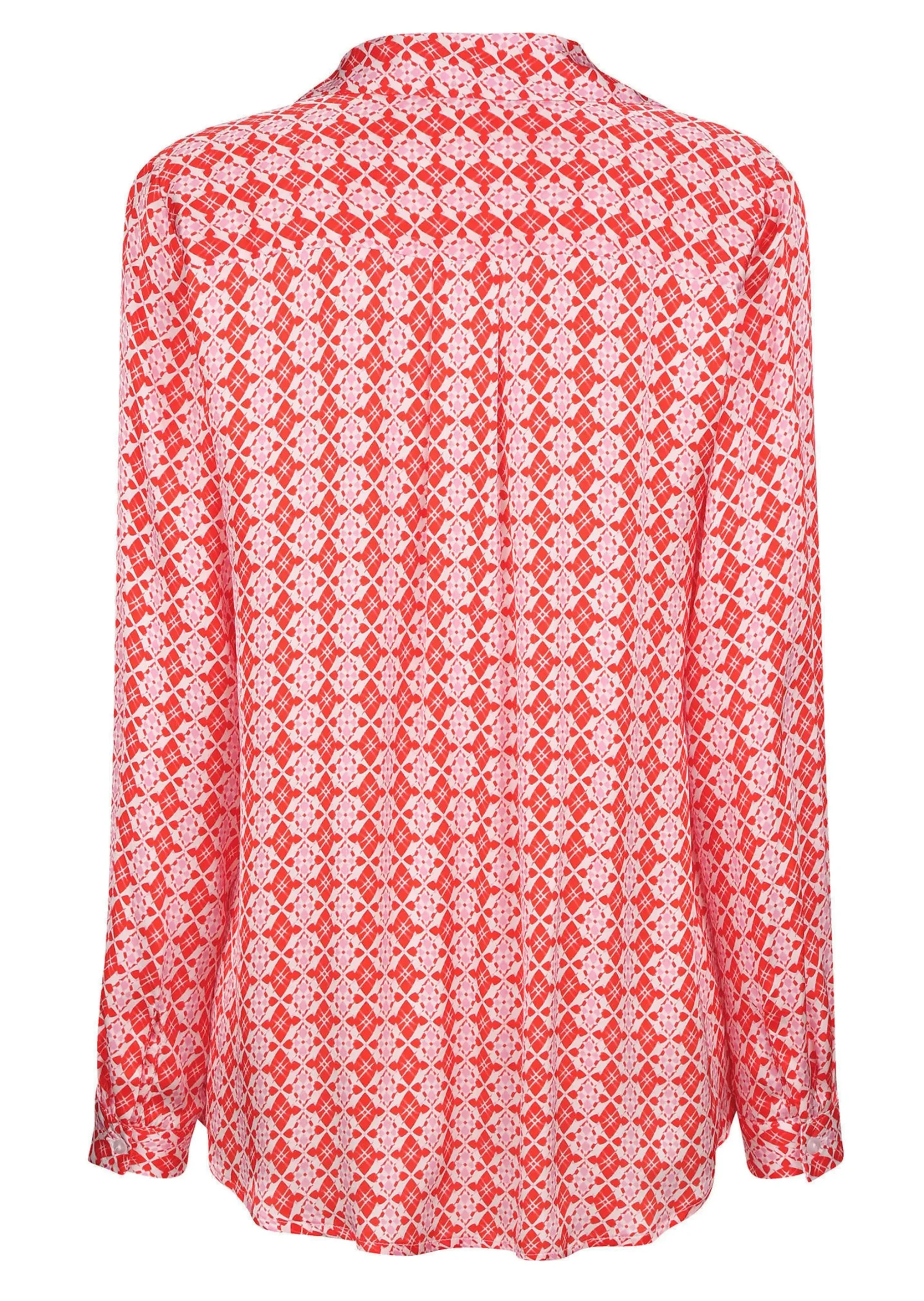 Bluse mit effektvollen Pailletten