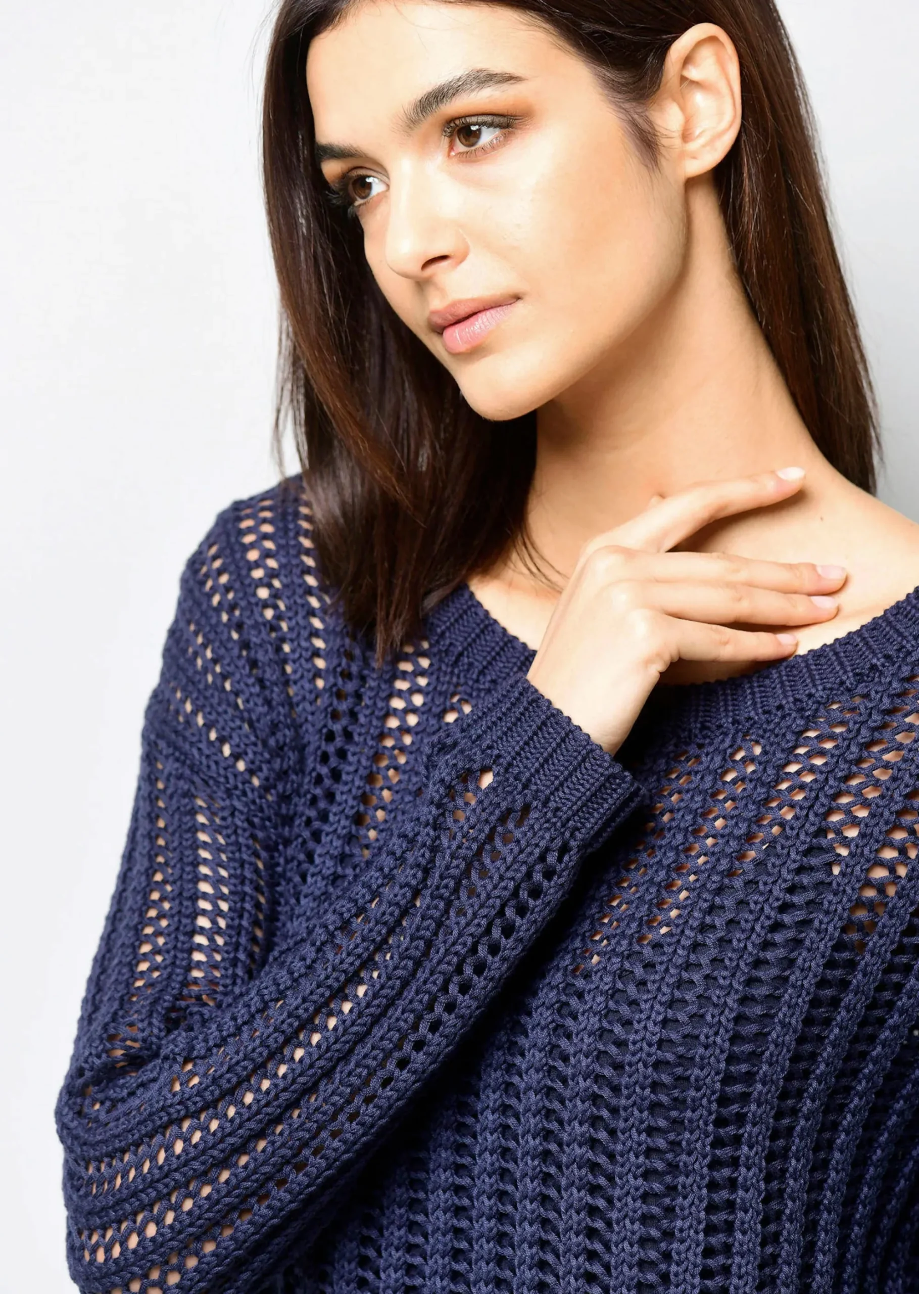 Bluse mit floralem Dessin