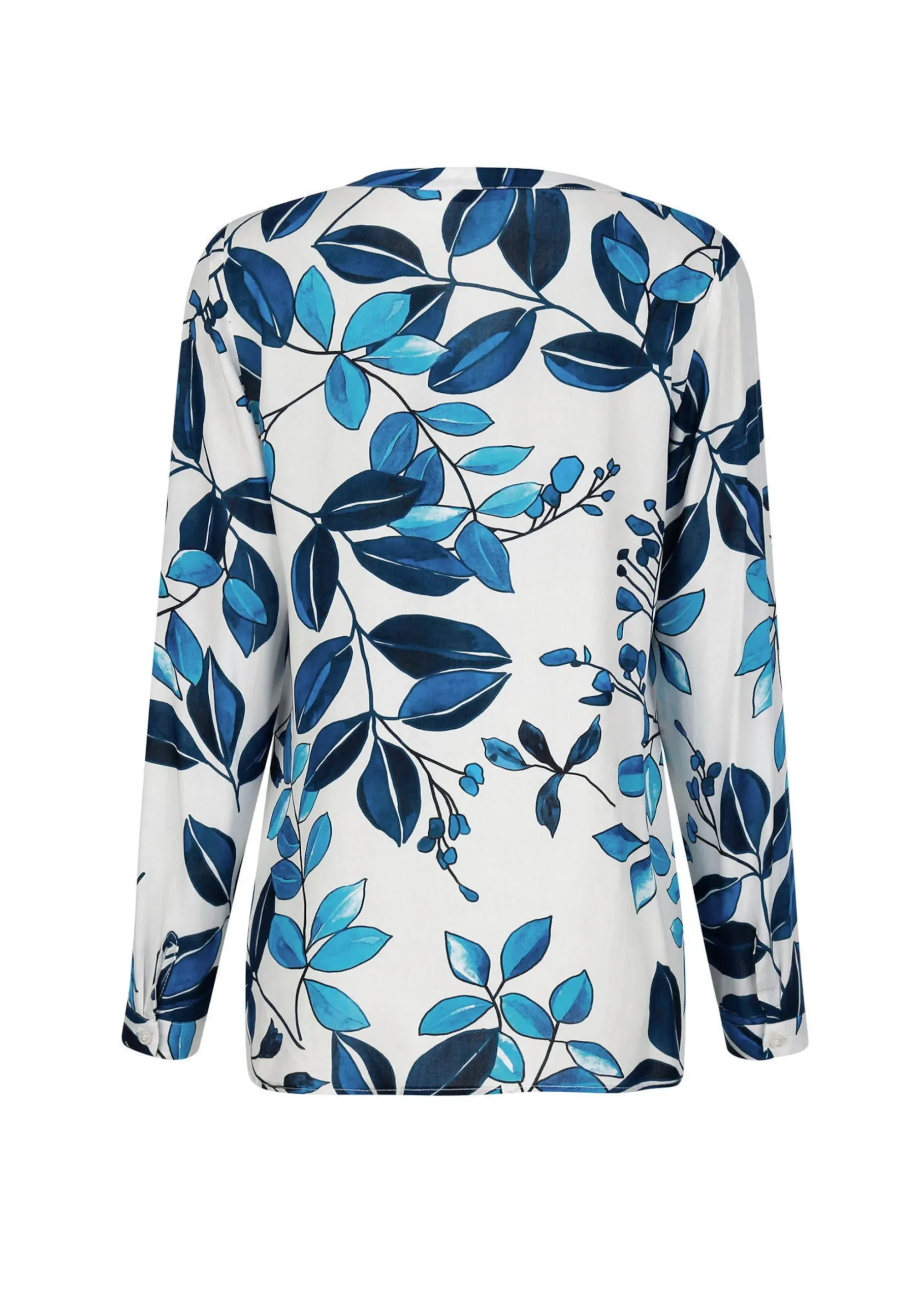 Bluse mit floralem Dessin