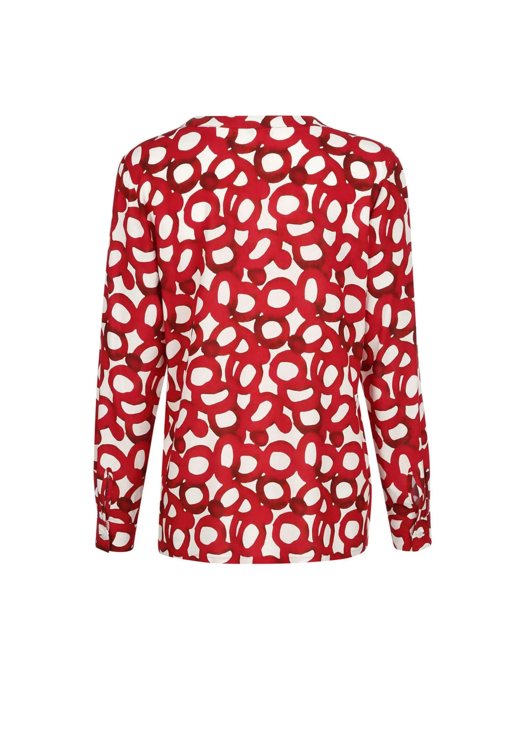 Bluse mit grafischem Dessin