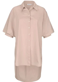 Bluse mit Hemdkragen