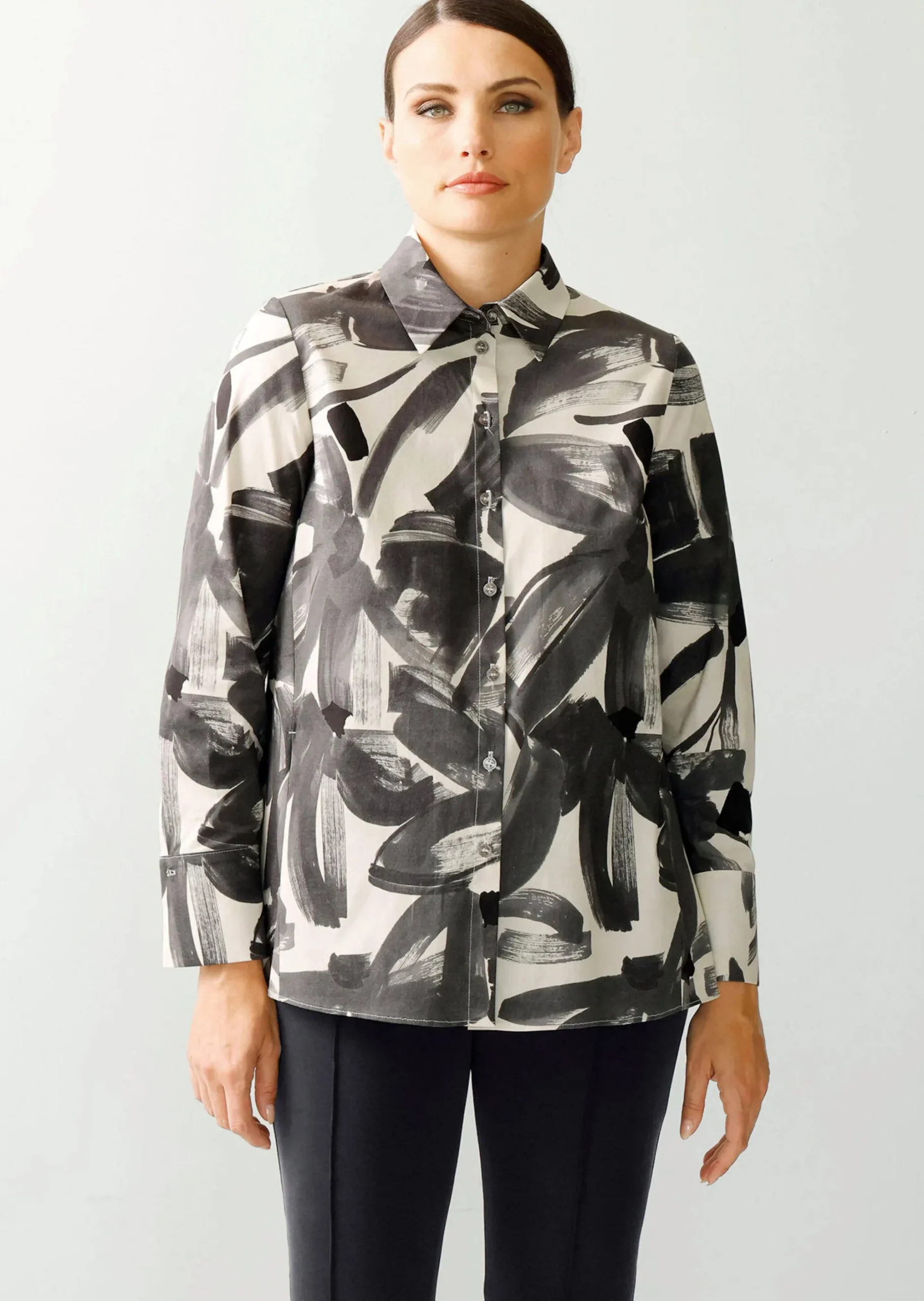 Bluse mit Knopfleiste