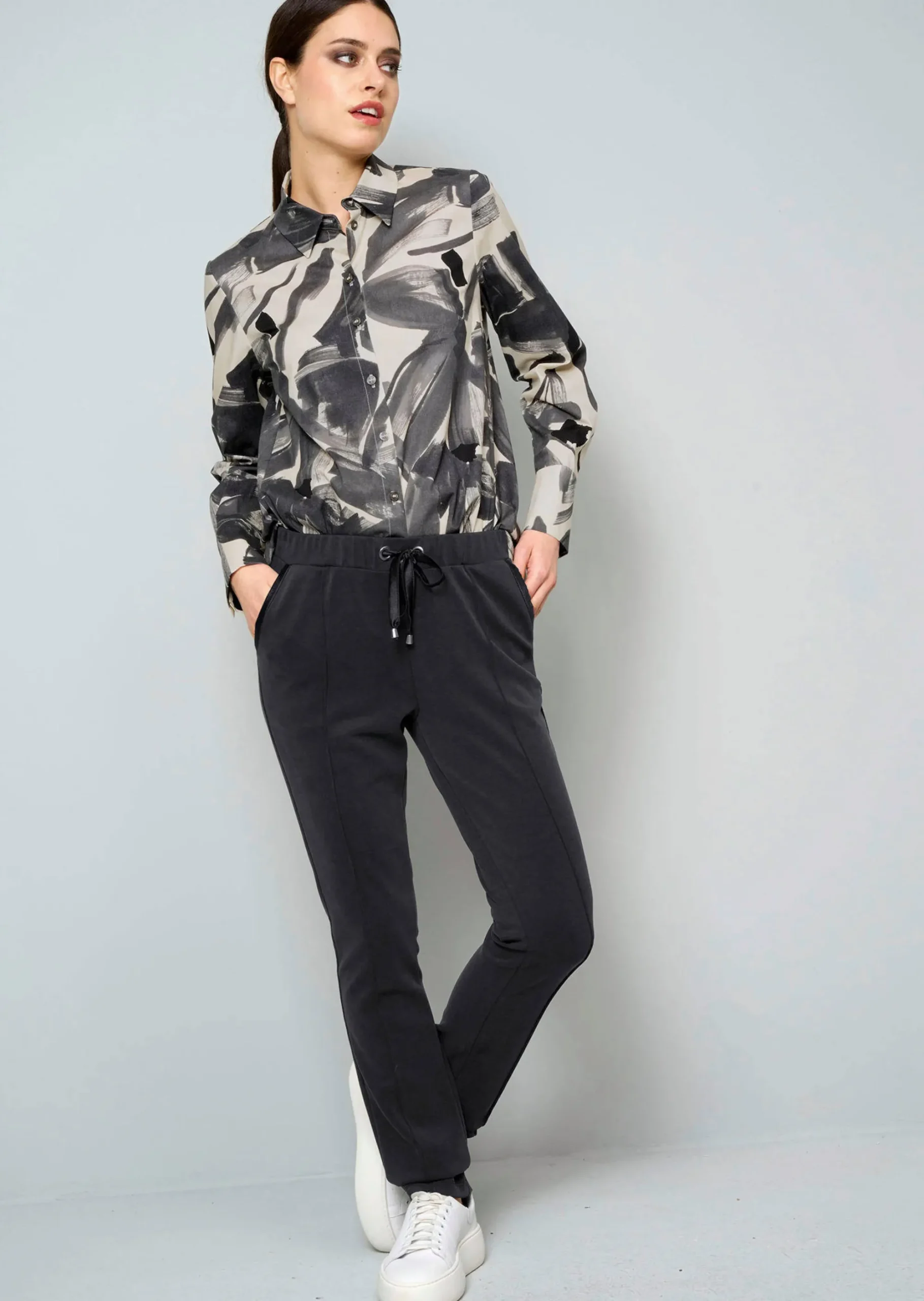 Bluse mit Knopfleiste