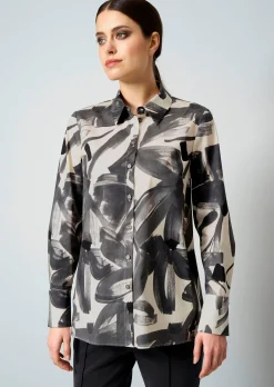Bluse mit Knopfleiste