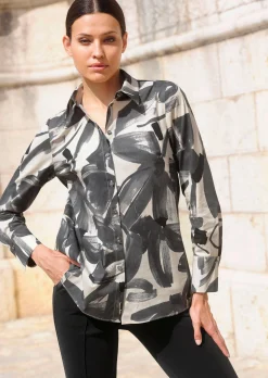 Bluse mit Knopfleiste