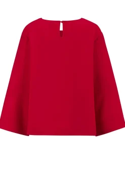Bluse mit Perlenmotiv