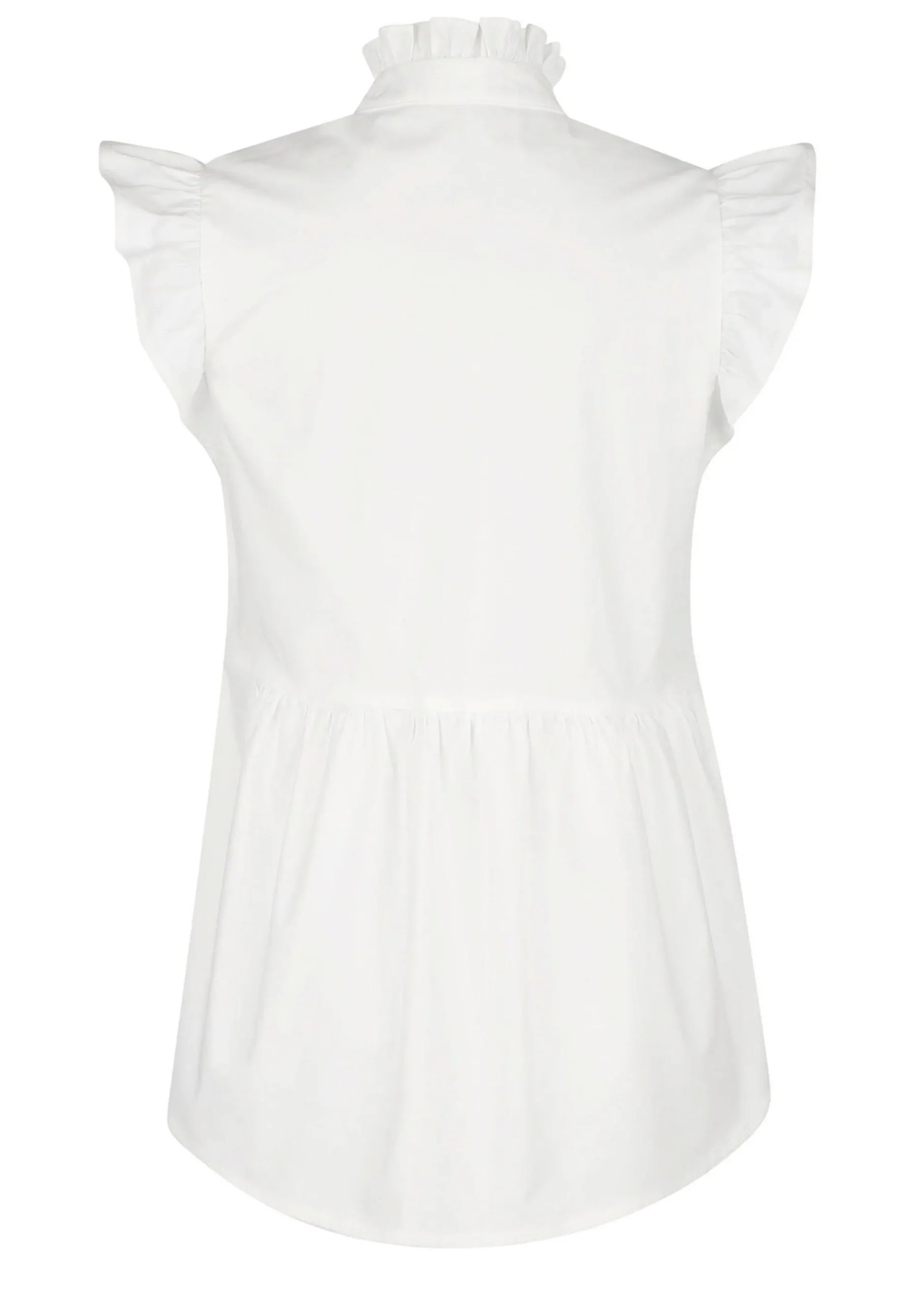 Blusentop mit Volant