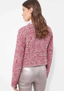 Bouclé-Jacke