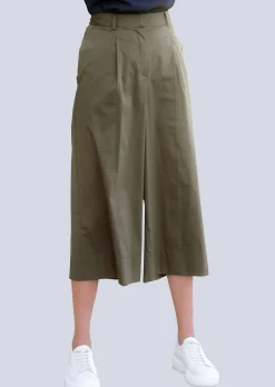 Culotte Hose mit weitem Beinverlauf