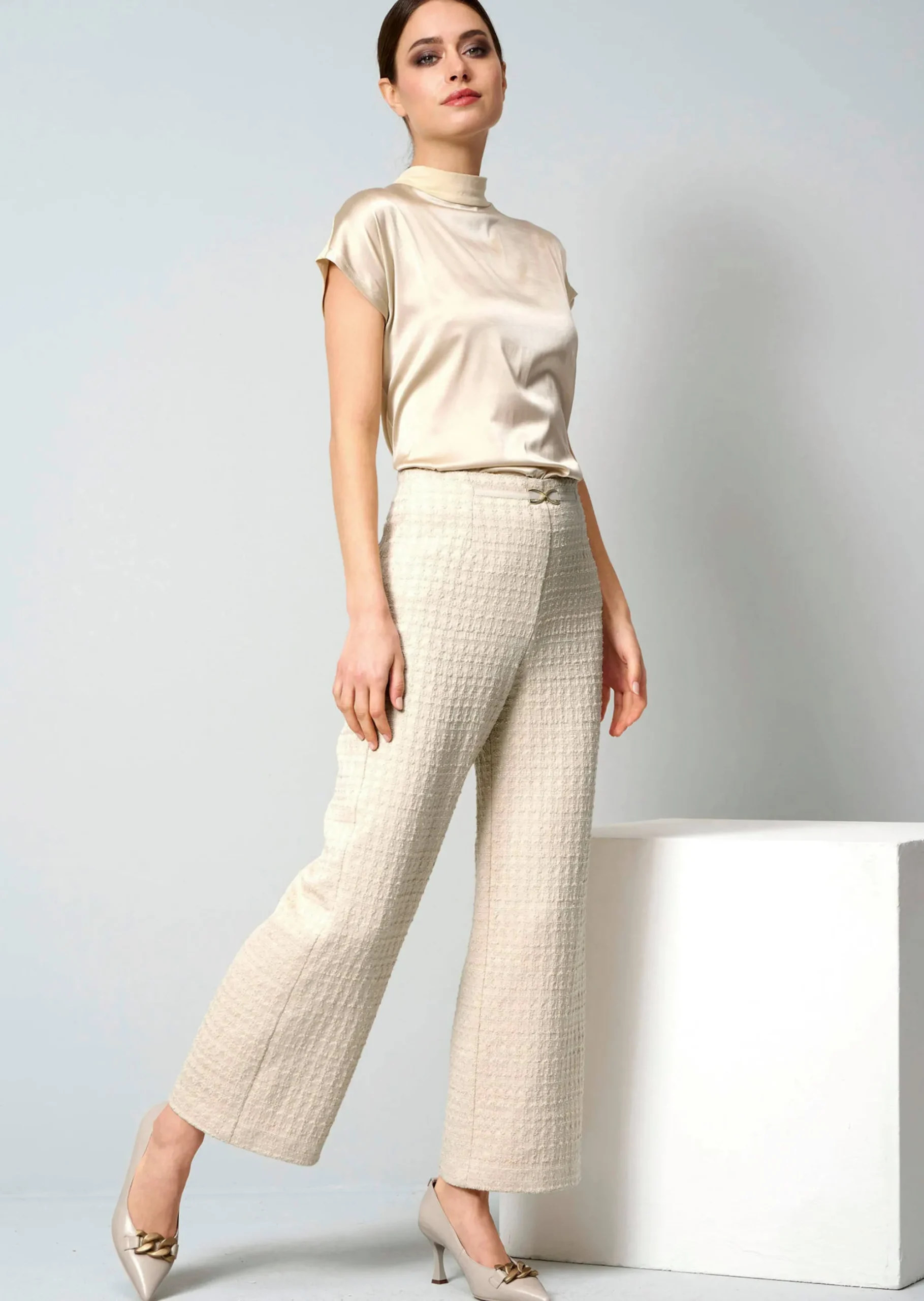 Culotte in Bouclé