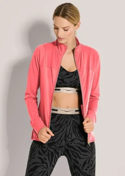 Funktionsjacke mit Reißverschluss