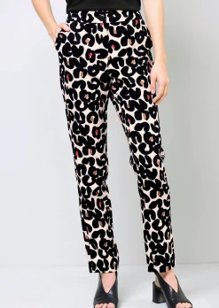 Hose mit Animal-Print
