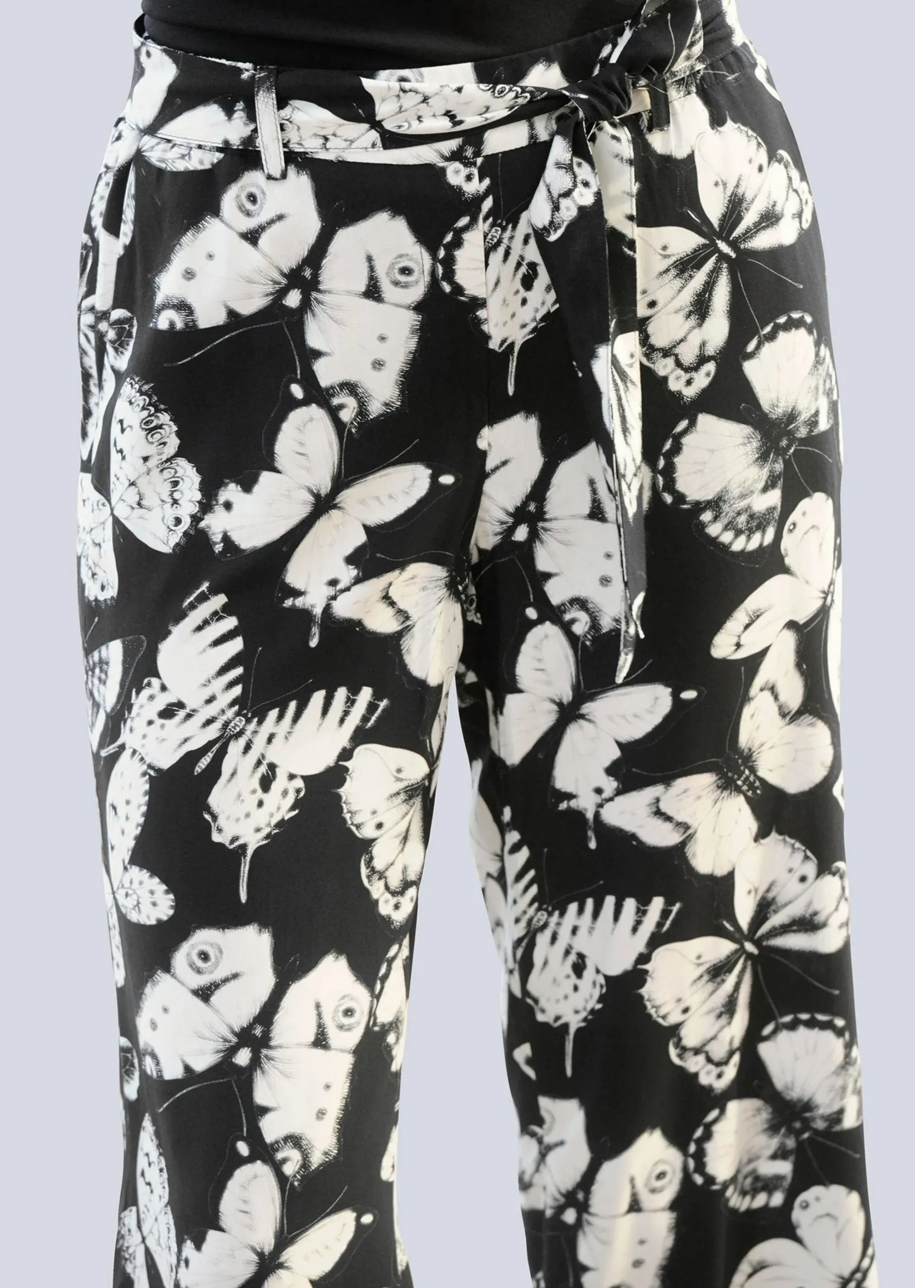 Hose mit exklusivem Alba Moda Druck