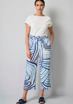 Hose mit grafischem Print