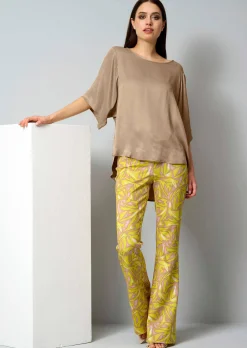 Hose mit grafischem Print